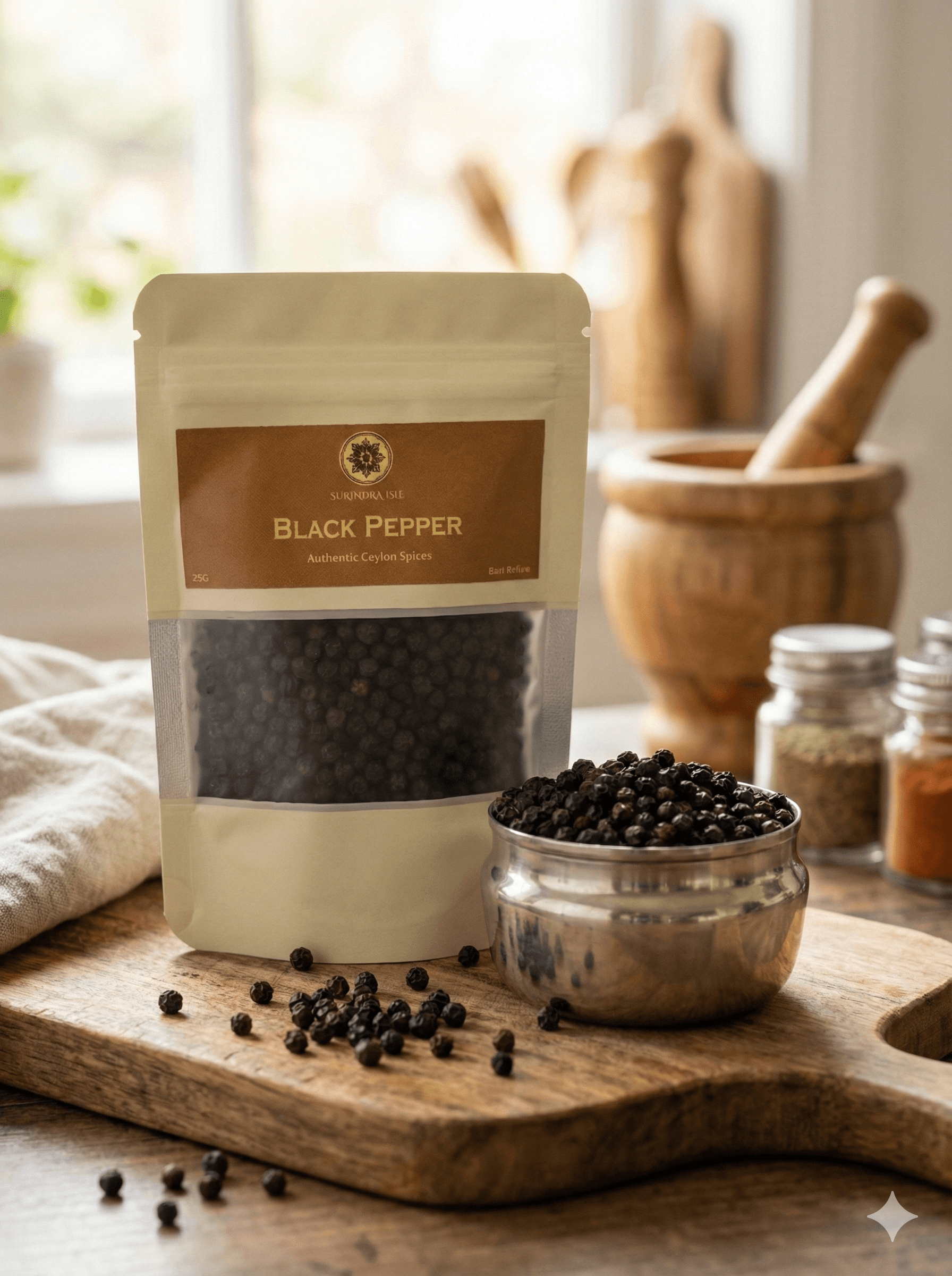 Ceylon Black Pepper Seeds — Sri Lankan spice from Serendiva Isle