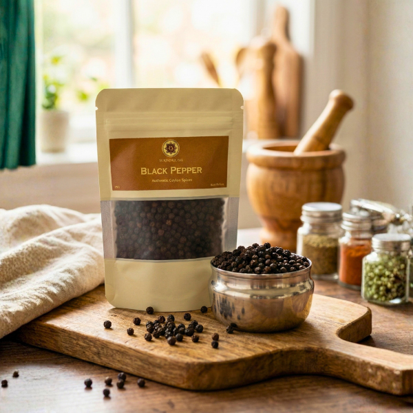 Ceylon Black Pepper Whole 25g