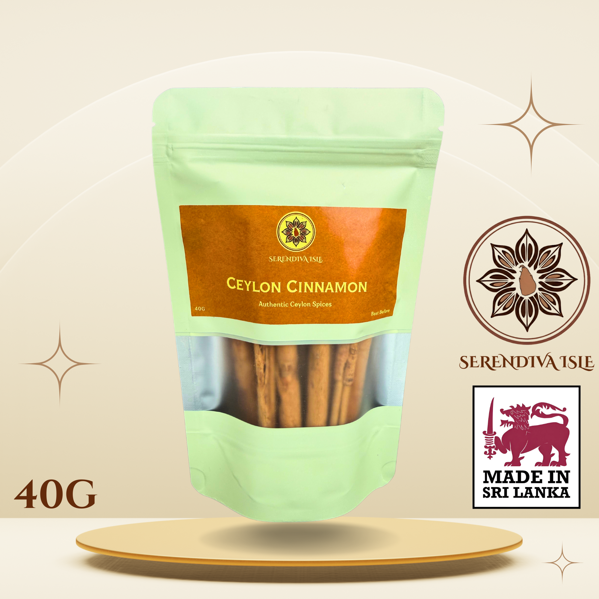 Ceylon Cinnamon C5 Grade 40g