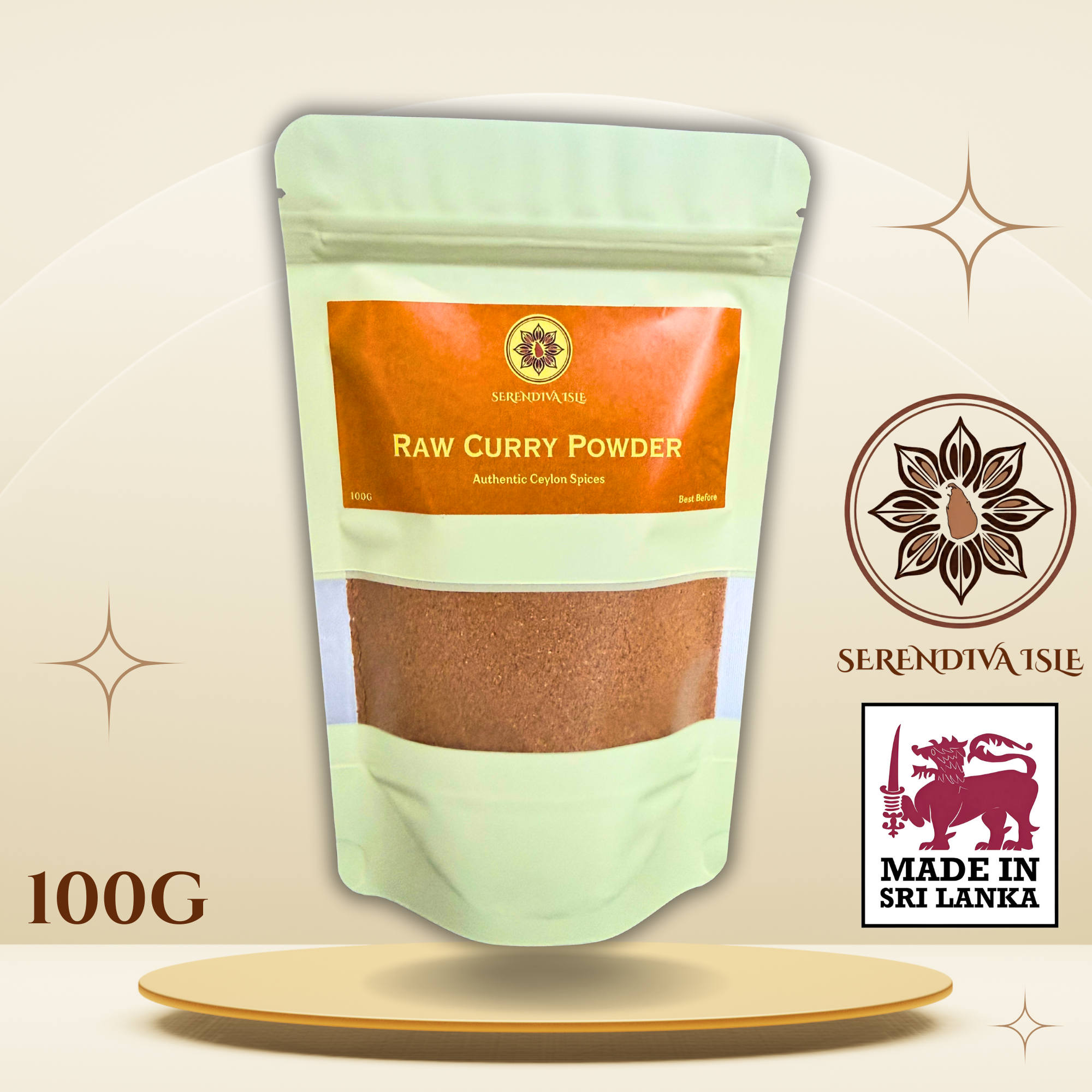 Ceylon Raw Curry Powder 100g